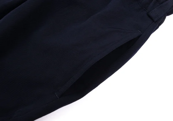 COMME des GARCONS HOMME PLUS Wool Gaba Waist Gathered Wide Double Pants K-165717_003