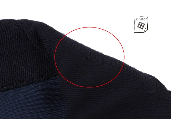 Yohji Yamamoto POUR HOMME Wool Gaba 2B Jacket K-165718_004