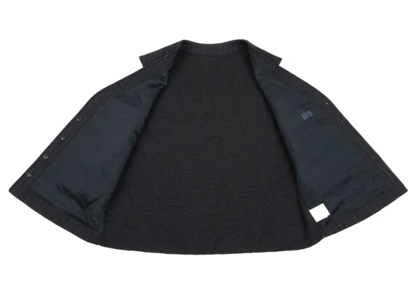 KENZO HOMME Wool Back Knit Striped Vest K-165720_009