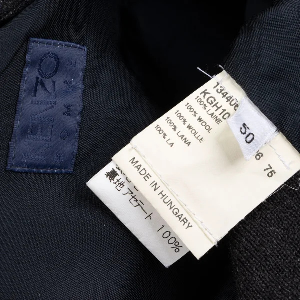 KENZO HOMME Wool Back Knit Striped Vest K-165720_012