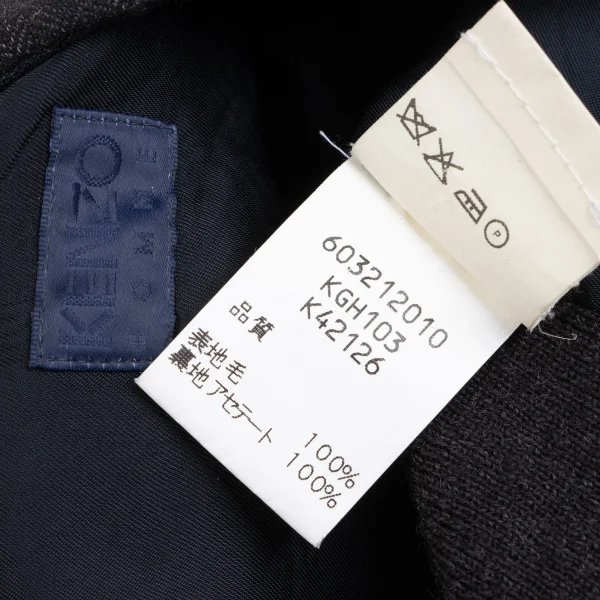 KENZO HOMME Wool Back Knit Striped Vest K-165720_013