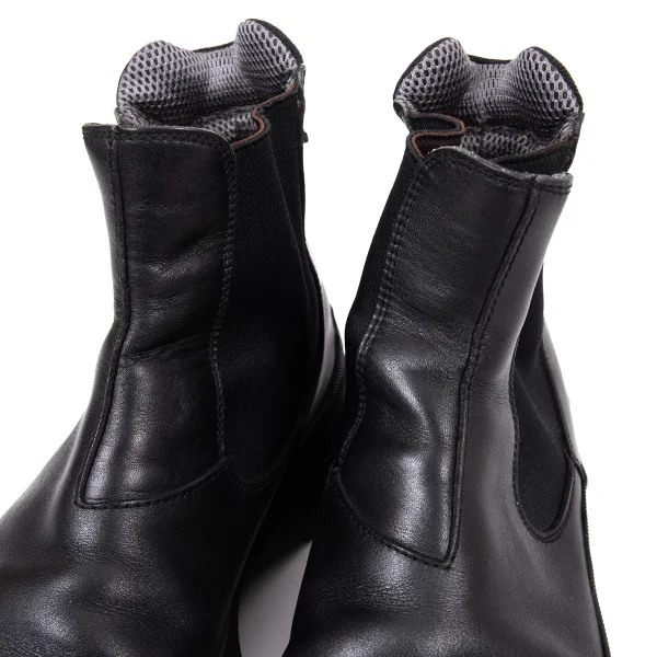PRADA Mesh Lining Leather Side Gore Boots K-165722_006