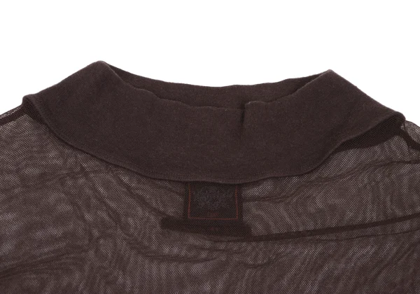 Jean Paul GAULTIER CLASSIQUE Switching Mesh Stripe T-shirt K-165725_003