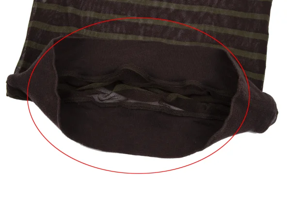 Jean Paul GAULTIER CLASSIQUE Switching Mesh Stripe T-shirt K-165725_008