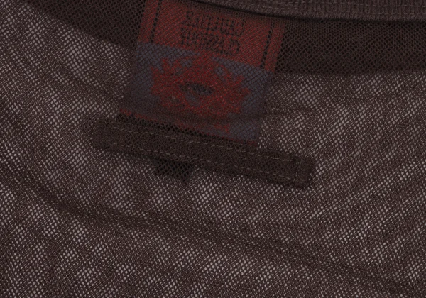 Jean Paul GAULTIER CLASSIQUE Switching Mesh Stripe T-shirt K-165725_011