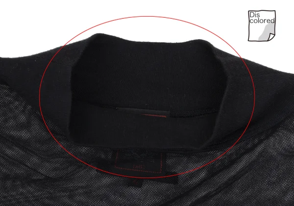 Jean Paul GAULTIER CLASSIQUE Switching Mesh Stripe T-shirt K-165726_004