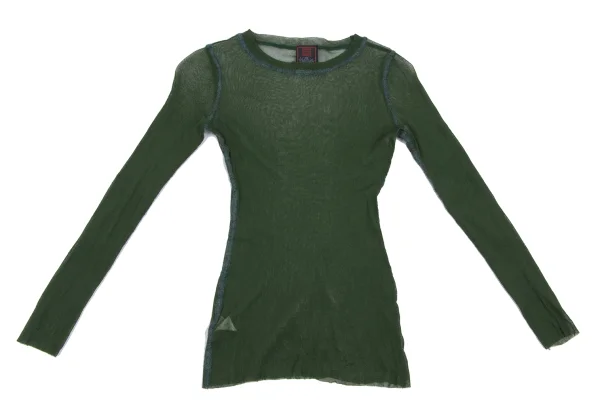 Jean Paul GAULTIER CLASSIQUE Mesh Long Sleeve Top K-165727_002