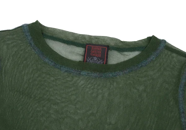 Jean Paul GAULTIER CLASSIQUE Mesh Long Sleeve Top K-165727_003