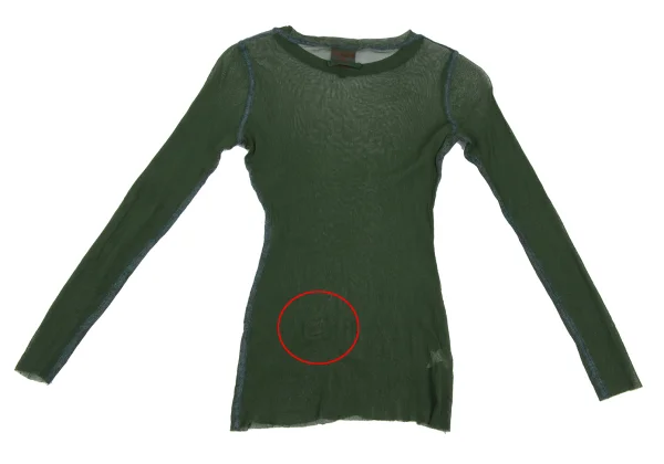 Jean Paul GAULTIER CLASSIQUE Mesh Long Sleeve Top K-165727_009