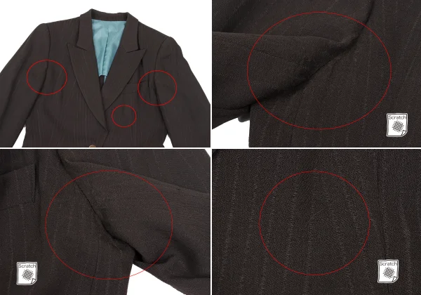 Jean Paul GAULTIER CLASSIQUE Striped Woven Jacket K-165728_003