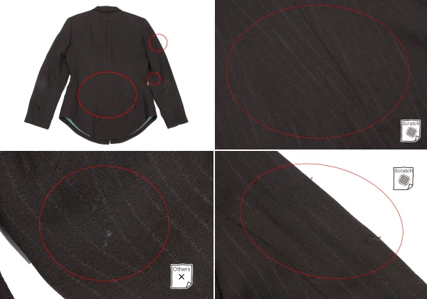 Jean Paul GAULTIER CLASSIQUE Striped Woven Jacket K-165728_016