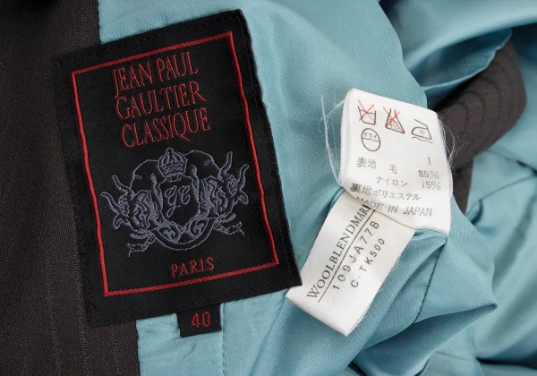 Jean Paul GAULTIER CLASSIQUE Striped Woven Jacket K-165728_019