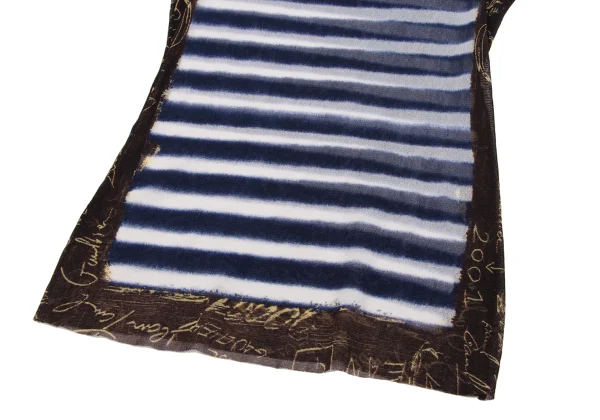 Jean Paul GAULTIER MAILLE FEMME Striped Printed Mesh Cami Top K-165730_005