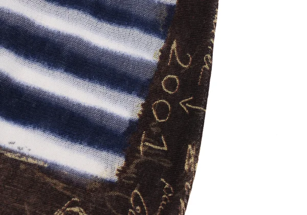 Jean Paul GAULTIER MAILLE FEMME Striped Printed Mesh Cami Top K-165730_006