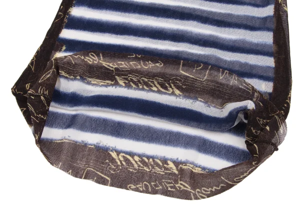 Jean Paul GAULTIER MAILLE FEMME Striped Printed Mesh Cami Top K-165730_008