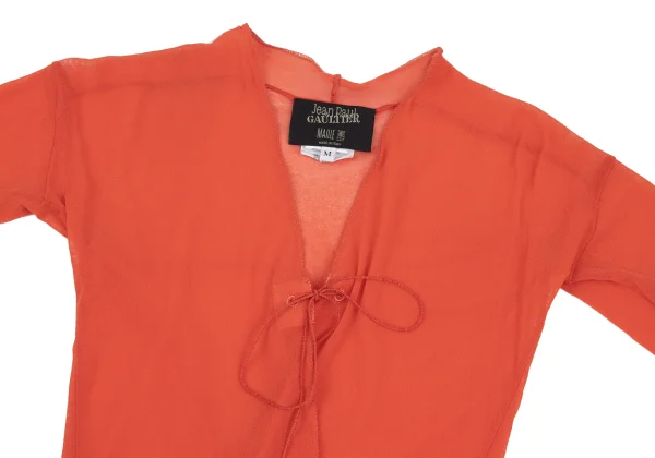 Jean Paul GAULTIER MAILLE FEMME Mesh Cardigan K-165731_003