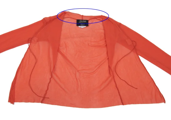 Jean Paul GAULTIER MAILLE FEMME Mesh Cardigan K-165731_009