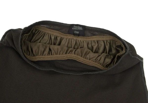 Jean Paul GAULTIER FEMME Mesh Layered Skirt K-165734_006