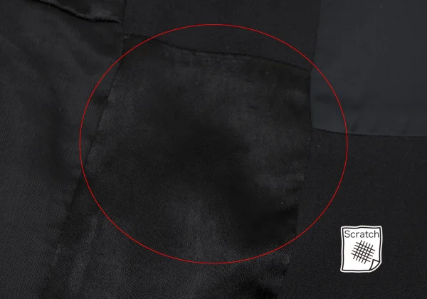 PRADA Satin Patchwork Design Dress K-165741_009