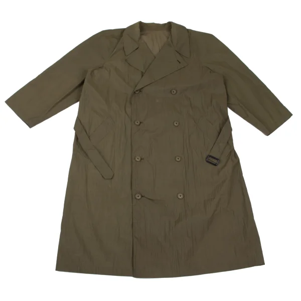 Y's for men Nylon Belted Trench Coat Khaki S K-165751_001