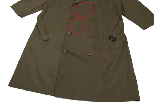 Y's for men Nylon Belted Trench Coat K-165751_007