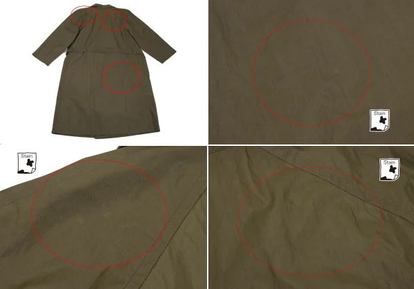 Y's for men Nylon Belted Trench Coat K-165751_016