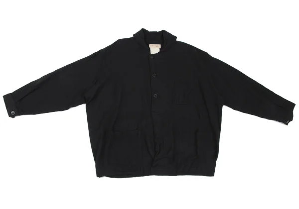 Y's Company Limited bis Wool Shawl-collar Pull-over Shirt K-165752_002