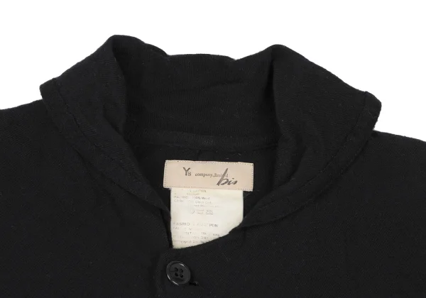 Y's Company Limited bis Wool Shawl-collar Pull-over Shirt K-165752_004