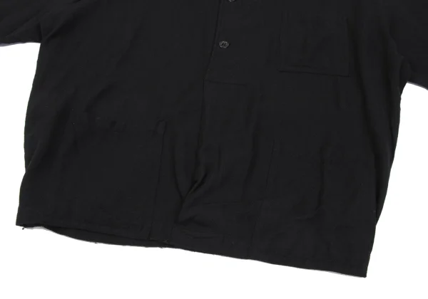 Y's Company Limited bis Wool Shawl-collar Pull-over Shirt K-165752_010