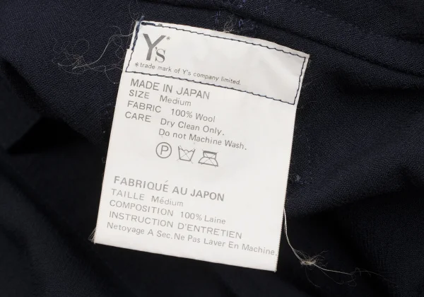 Y's Wool Shoulder Skirt K-165756_015