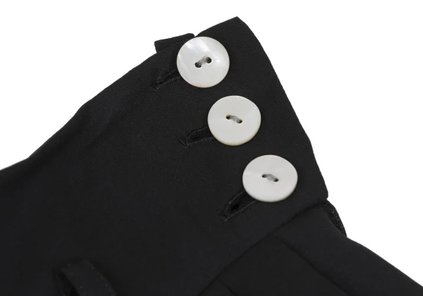 KANSAI JAPAN Waist Pleats Poly Wide Pants K-165761_004