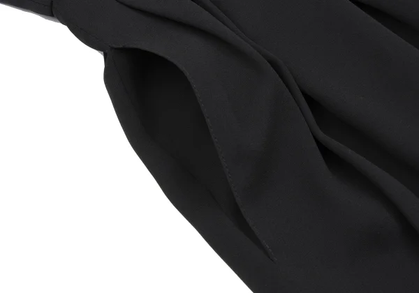 KANSAI JAPAN Waist Pleats Poly Wide Pants K-165761_006