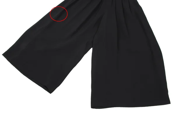 KANSAI JAPAN Waist Pleats Poly Wide Pants K-165761_007