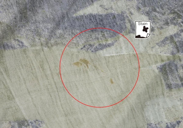 DIESEL Camo Pattern Mixed Material Draped Skirt K-165762_012