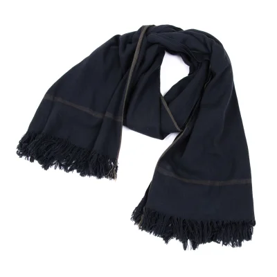COMME des GARCONS Lattice Design Fringe Stole