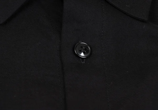 LIMI feu Lyocell Asymmetry Short Sleeve Long Shirt K-165764_008