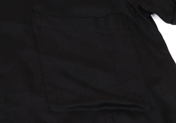 LIMI feu Lyocell Asymmetry Short Sleeve Long Shirt K-165764_009