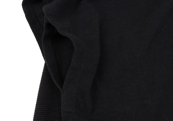 LIMI feu Thermal Layered Double Zip Knit Hoodie K-165766_010