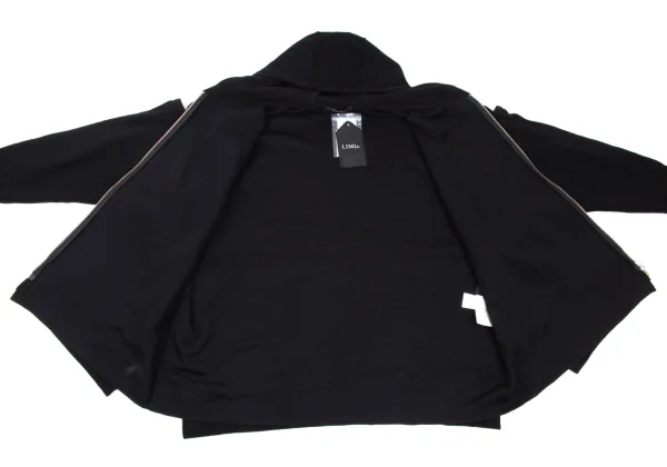 LIMI feu Thermal Layered Double Zip Knit Hoodie K-165766_012