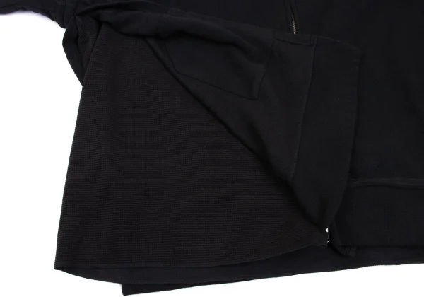 LIMI feu Thermal Layered Double Zip Knit Hoodie K-165766_013