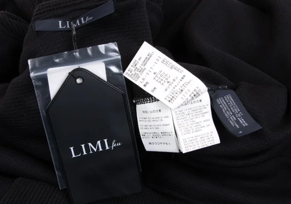 LIMI feu Thermal Layered Double Zip Knit Hoodie K-165766_018