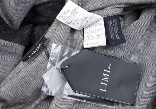 LIMI feu Cutting Design Oversized Denim Shirt K-165767_017