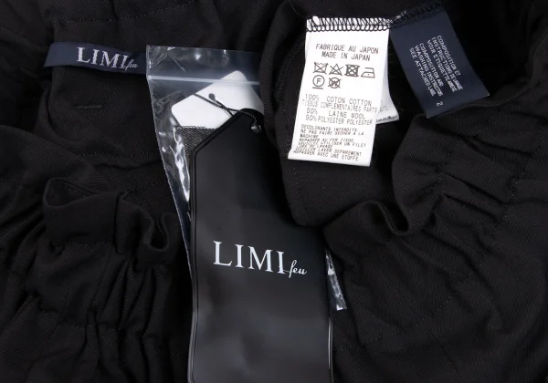 LIMI feu Double Waist Denim Cropped Pants K-165768_011