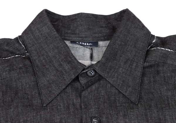 LIMI feu Cutting Design Denim Shirt & Pants K-165769_006