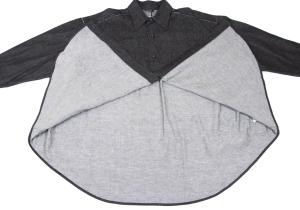 LIMI feu Cutting Design Denim Shirt & Pants K-165769_011