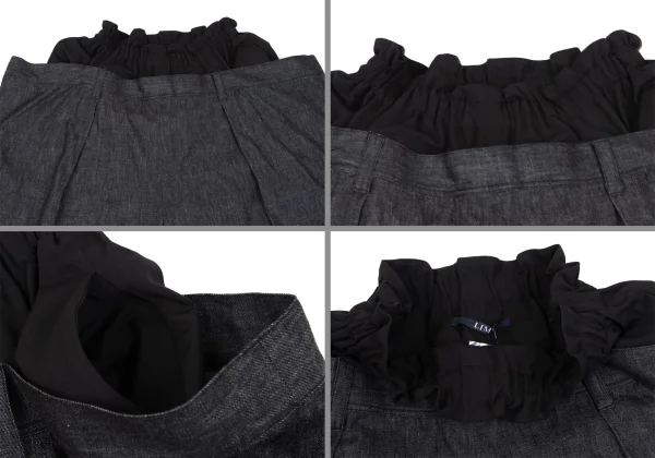 LIMI feu Cutting Design Denim Shirt & Pants K-165769_015