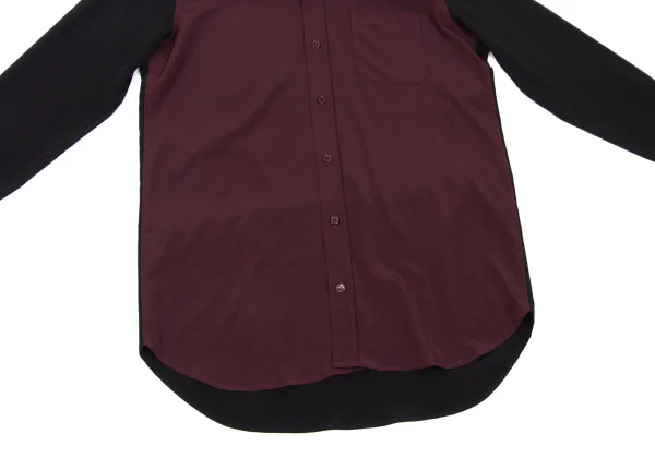 Ground Y Acetate Poly Bicolor Hooded Shirt K-165774_009