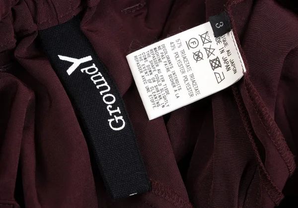 Ground Y Acetate Poly Side Disassemble Pants K-165775_014