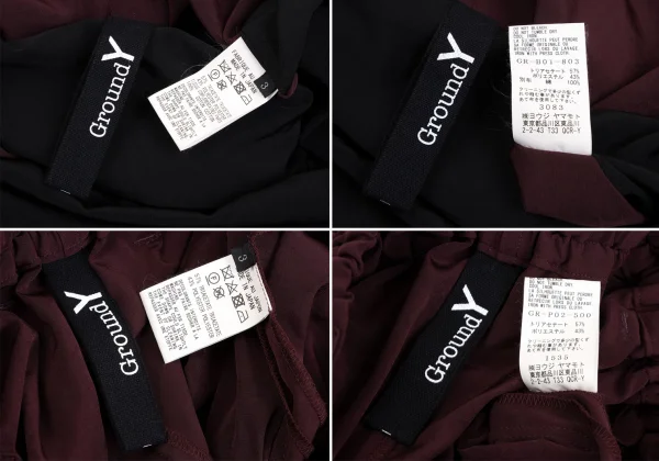 Ground Y Acetate Poly Bicolor Hooded Shirt & Pants K-165776_020