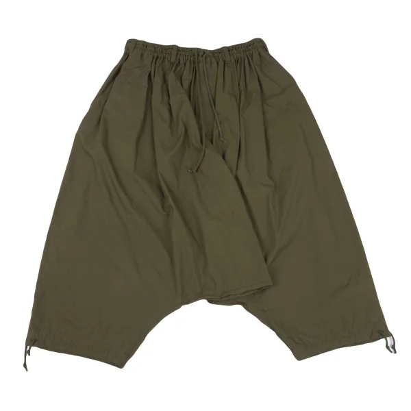 Ground Y Cotton Dropped Crotch Pants Khaki 3 K-165778_001